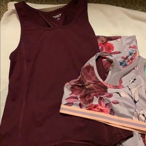 Girls Old Navy Active Set Sz 14